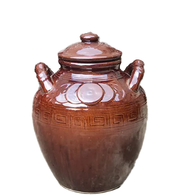 Chum sành gốm sứ Bát Tràng 50 lít - đựng rượu, gạo nâu