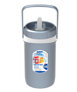 Bình nước giữ nhiệt Duy Tân No.1553 1,5 lít có vòi (Đỏ, Dương, Vàng, Lá, Xám nhũ, Hồng nhũ, Xanh nhũ, Cam nhũ)