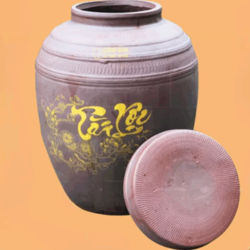 HŨ GẠO TÀI LỘC 30 KG NẮP BẰNG KHÔNG TRÁNG MEN