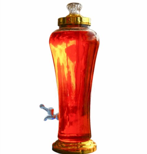 Bình thủy tinh 5 lít có vòi giá rẻ ngâm rượu sâm (5l)
