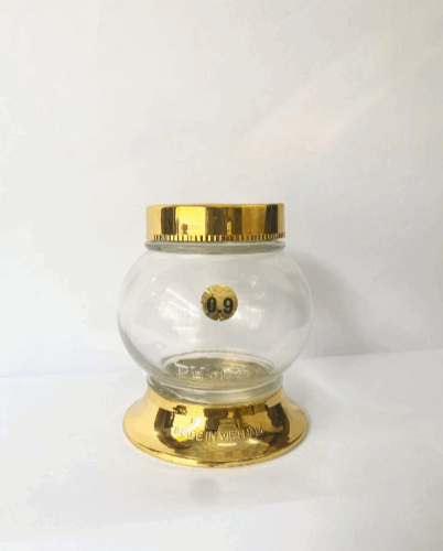 Bình thủy tinh 0.9 lít ngâm rượu sâm Phú Hòa Việt Nam